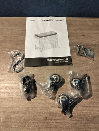 SONGMICS Cesto Ropa Sucia con Tapa