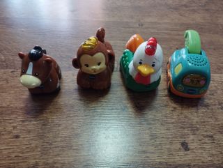 Juguetes VTech: Caballo, Mono, Gallina y Coche