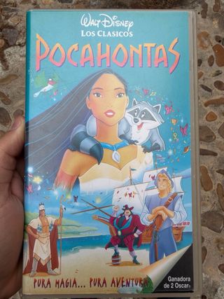Cinta VHS Pocahontas Walt Disney Los Clásicos