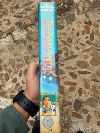 Cinta VHS Pocahontas Walt Disney Los Clásicos