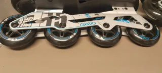 Patines Oxelo Negro y Azul Talla 44