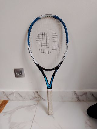 Raqueta con funda de Tenis ARTENGO Naranja/Negro