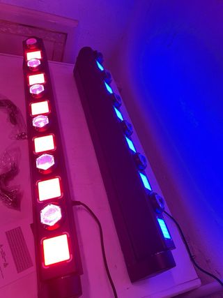 x2 BARRAS MOVILES BEAM + WASH 300W