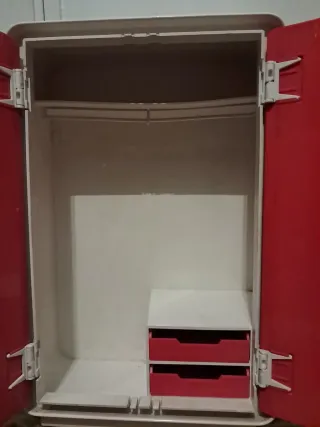 Armario Muñeca Cindy Años 70/80 Plástico