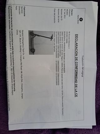 Patinete electrico xiaomi