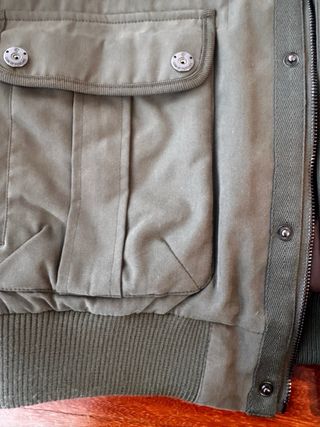 Cazadora Bomber Verde Talla XL