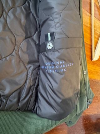 Cazadora Bomber Verde Talla XL