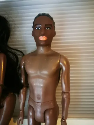 Lote de 5 Muñecas Negras