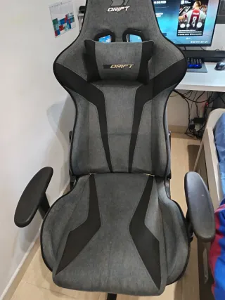 Silla Gaming Drift Negra y Gris Entrega31/12