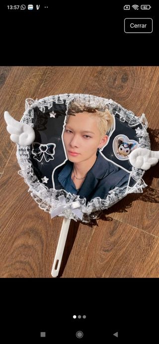 Picket Kpop con foto y Kuromi enhype