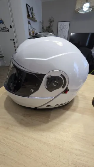 Casco LS2 Strobe II XS Blanco Brillo