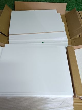 VASAGLE Mesita de Noche, Mesa Auxiliar con Cajón, Asa, Compartimento Abierto, para Dormitorio, Salón, Blanco Nube LET619T14