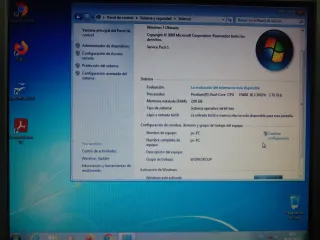 Windows 7 intel dual core E5400 2.70 ghz 64 bites