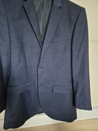 Americana niño azul.