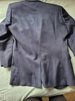 Americana niño azul.