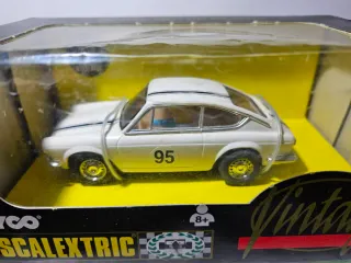Scalextric Seat 850 Blanco Vintage