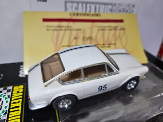 Scalextric Seat 850 Blanco Vintage