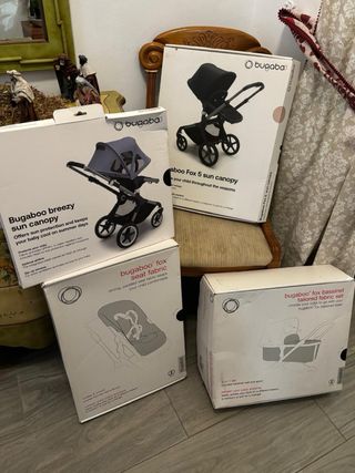 Bugaboo Fox 5 Silla de Paseo Negra