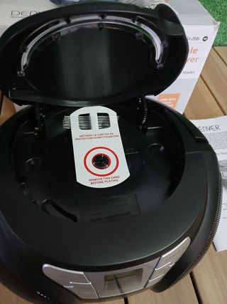 Denver TCU-206 CD/USB/FM/AUX Negro