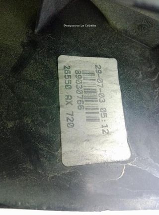 Nissan 23174429 piloto tras der 89030766 micra iii