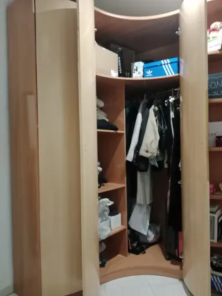 Armario modular de madera