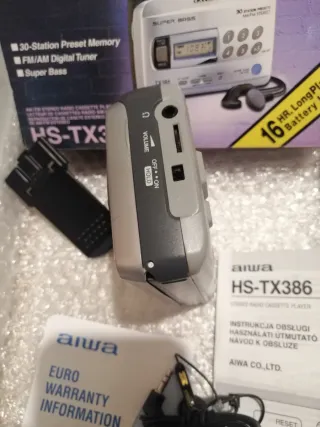 Walkman Aiwa HS-TX386 Radio Cassette