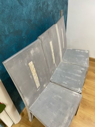 mesa con seis sillas