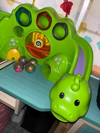 Juguete Dinosaurio Fisher Price Montaña Rusa