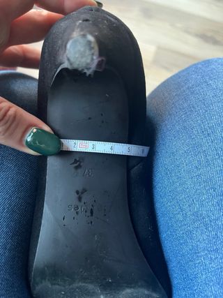 Botines negros Lefties tacón fino