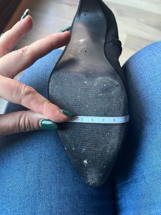 Botines negros Lefties tacón fino