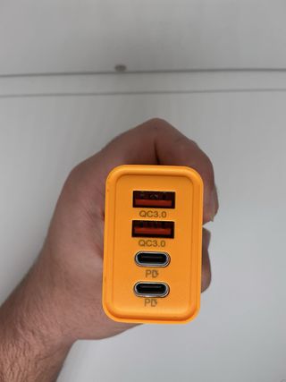 Cargador Rápido 4 en 1 (2 USB-C + 2 USB) -120W