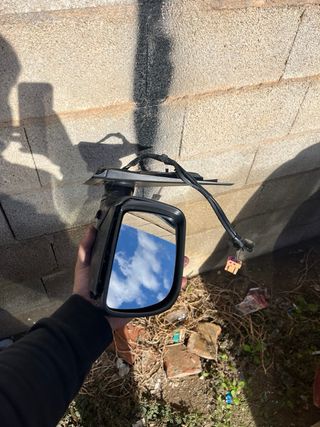 2. Retrovisores Volkswagen Polo 9N Negro