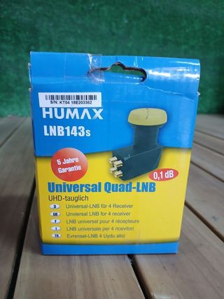 LNB Humax Quad 143 Gold