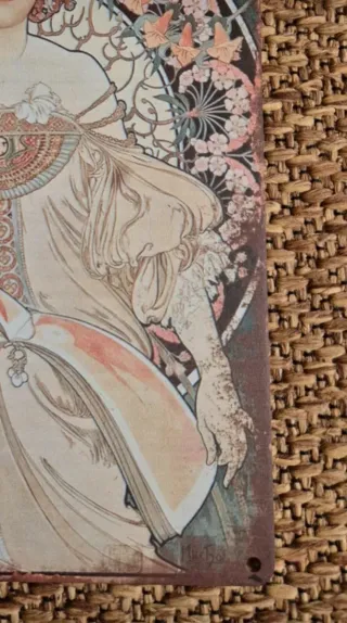 Placa Art Nouveau F. Champenois