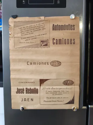 Cartel Plaza de Toros de Jaén 1928