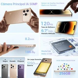 NUEVO‼️Smartphone 6.7" 256GB