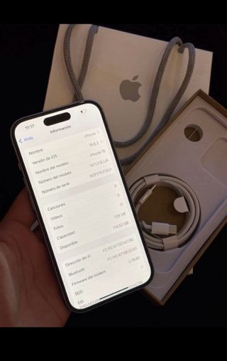 iPhone 15 color azul