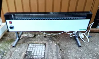 Calentador eléctrico blanco