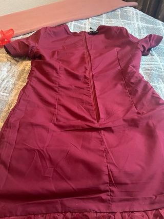 Vestido fiesta con flores