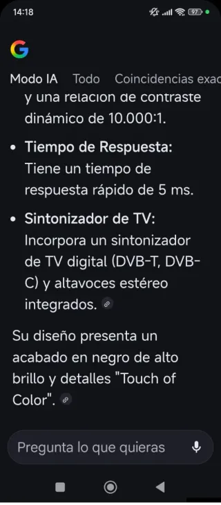 TV Samsung 20'' Monitor LS20CFVKF/EN