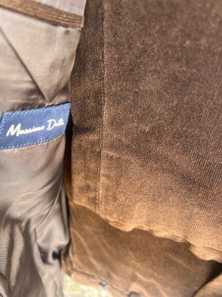 Traje Pana Marrón Massimo Dutti
