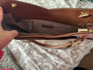 Bolso nuevo Michael Kors Original Beige y Marrón