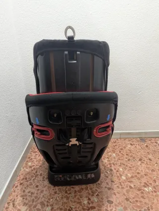 Silla de coche Nurse jane negra y roja