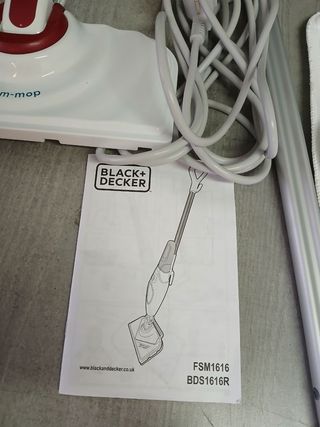 BLACK+DECKER BDS1616R Mopa a vapor 1600W