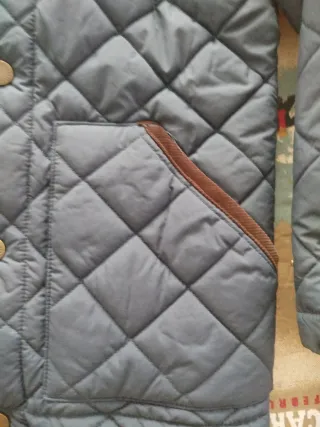 Chaquetón acolchado azul Polo Ralph Lauren