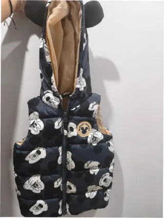 Giubbotto imbottita Mickey Mouse per bambini di 2 anni