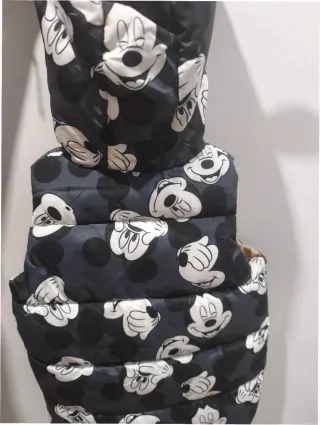 Giubbotto imbottita Mickey Mouse per bambini di 2 anni