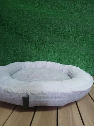 Cama redonda para perro Lionto - Gris