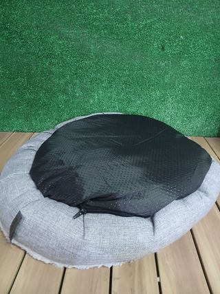 Cama redonda para perro Lionto - Gris