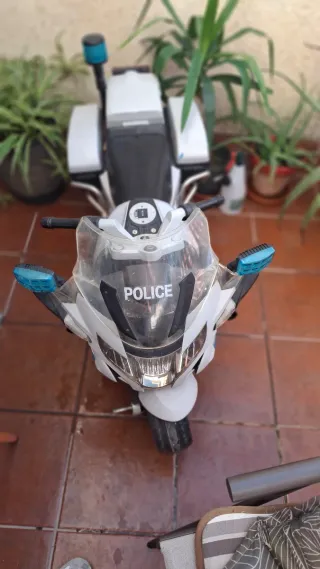 Moto Eléctrica Policía Infantil
